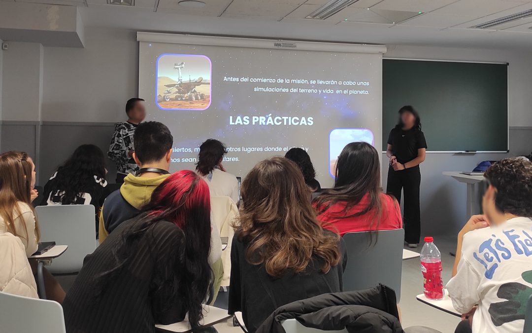 Estancia Educativa 4º ESO+Empresa en la URJC: Una Campaña Innovadora sobre Hypatia Mars