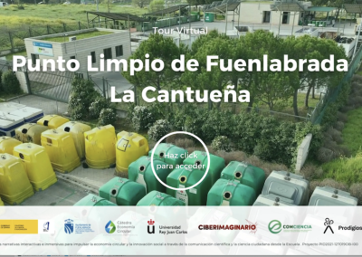 Visita virtual 360° al Punto Limpio de Fuenlabrada: educación ambiental inmersiva para eComciencia